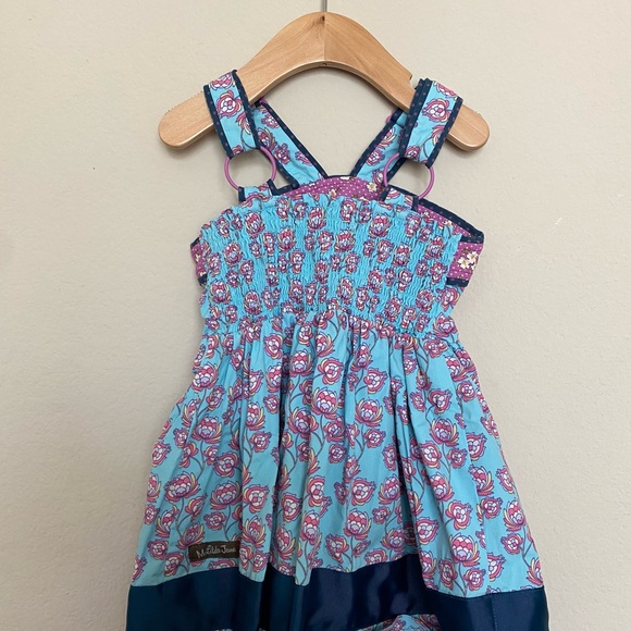 Matilda Jane 6 girls Pontoon Halter Top light blue/purple - Picture 5 of 5